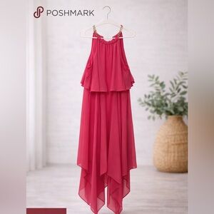 Thalia Sodi Pink Halter Dress -New with Tags